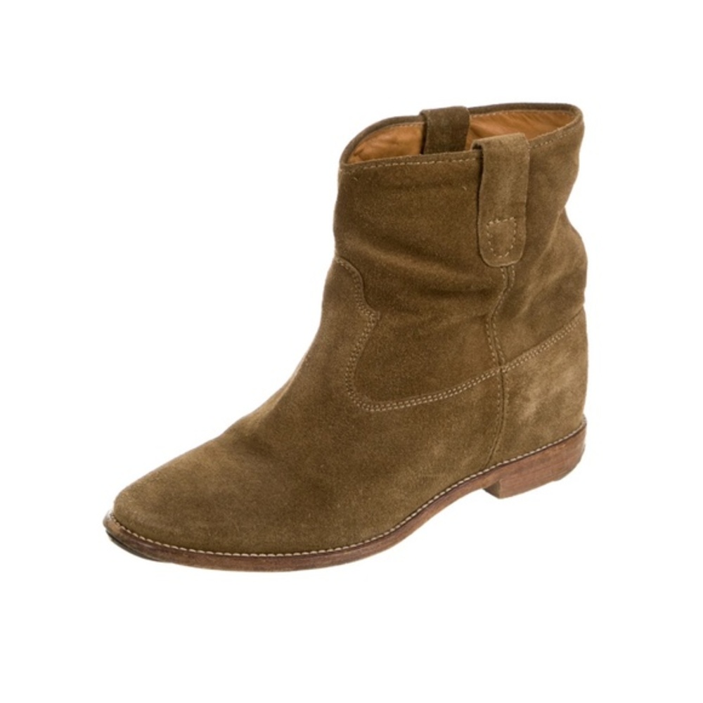 Isabel Marant Brown Suede Ankle Boots